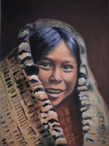 Native indian girl